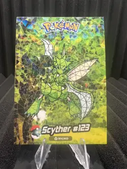 Scyther #123 - Cracked Ice Holo - Crystal Collection 2024 - Pokemon Card - Image 1