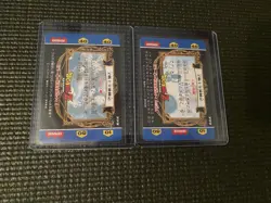 Prism Dragon Ball Z Hero Collection Card Power 999999 Goku & Gohan #1 And #149 - Image 2