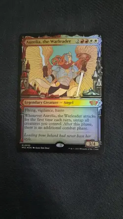 Aurelia, the Warleader x1 FOIL - March of the Machine: Multiverse Legends MTG - Image 1