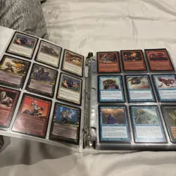 Magic The Gathering Collection Vintage Mtg Huge Binder - Image 4