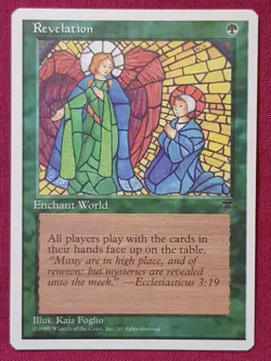 Magic The Gathering CHRONICLES REVELATION single green card MTG - Image 1