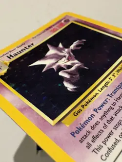 Haunter Holo 6/62 Fossil Set Unlimited Rare Pokemon Card WOTC 1999 LP- - Image 3