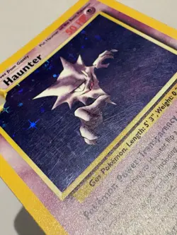 Haunter Holo 6/62 Fossil Set Unlimited Rare Pokemon Card WOTC 1999 LP- - Image 5