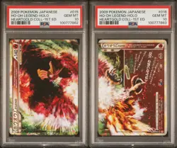 SEQUENTIAL Ho-Oh LEGEND Pokemon 2009 Holo L1 Heartgold 1st ED Japanese PSA 10 - Image 1