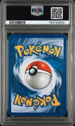 2000 POKEMON NEO GENESIS 1ST EDITION #17 TYPHLOSION HOLO PSA 7 SWIRL ORB - Image 2