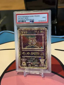DOUBLE SWIRL 2000 MOVIE ANCIENT MEW PSA 9 POKEMON MOVIE PROMO - Image 2