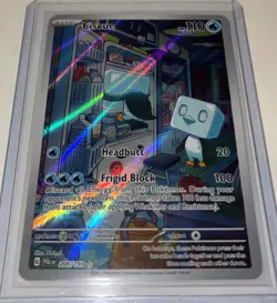 Eiscue 205/193 Illustration Rare Pokemon Paldea Evolved NM - Image 1