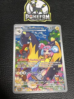 2025 Near Mint Pokemon Ionos Kilowattrel 163/159 IR Journey Together ENGLISH - Image 1
