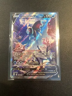 Lumineon V 156/172 – Pokemon TCG Brilliant Stars (Alt Art Rare) Near Mint - Image 1
