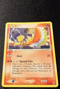 Pokemon EX UNSEEN FORCES - #27/115 Ho-oh - Reverse Holo - ENG - MP/LP - Image 4