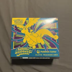 Pokemon Ascended Heroes Pokemon Center Exclusive ETB - FACTORY SEALED - in hand - Image 1
