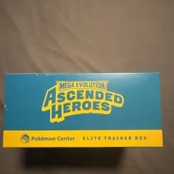 Pokemon Ascended Heroes Pokemon Center Exclusive ETB - FACTORY SEALED - in hand - Image 5