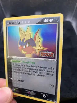 Pokemon TCG Carvanha EX Power Keepers 47/108 Reverse Holo STAMPED NM/Lp - Image 2