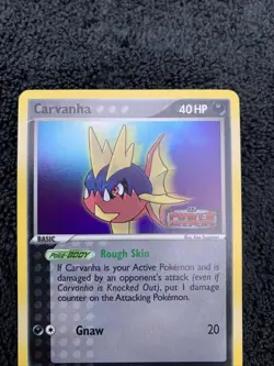 Pokemon TCG Carvanha EX Power Keepers 47/108 Reverse Holo STAMPED NM/Lp - Image 5