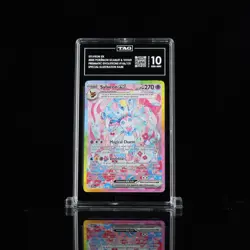 Sylveon ex SIR #156 Prismatic Evolutions TAG 10 Gem Mint 977 pts Rank 1st - Image 1
