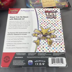 Pokemon TCG: Scarlet & Violet-151 Collection Alakazam ex - Image 2