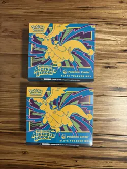 Ascended Heroes Pokemon Center Exclusive ETB Factory Sealed - 2 pack - Image 1