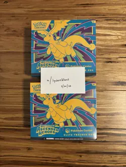 Ascended Heroes Pokemon Center Exclusive ETB Factory Sealed - 2 pack - Image 2