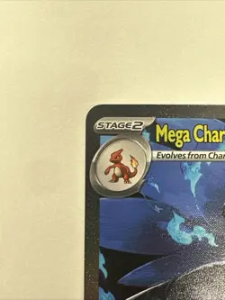 2025 Pokemon Mega Charizard X ex #125/094 Me02: Phantasmal Flames Holo NM+ - Image 2