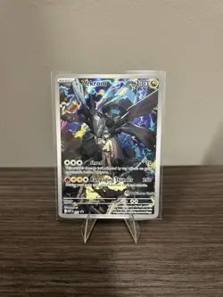 2026 N's Zekrom 031 MEP Ascended Heros ETB Promo Pokemon Center Stamp - Image 1
