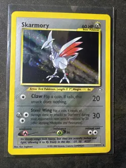 Pokemon TCG - Skarmory #13 - Neo Genesis (2000)- Holo - NM - Image 1