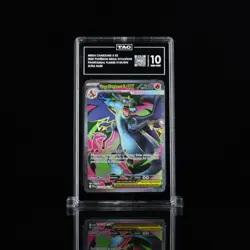 2025 POKEMON PFL EN-PHANTASMAL FLAMES ULTRA RARE #109 MEGA CHARIZARD X EX TAG 10 - Image 1