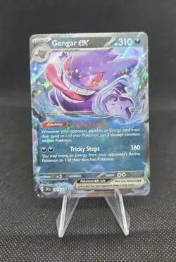 Gengar ex 104/162 Pokemon SV05: Temporal Forces Holo Double Rare - Image 1
