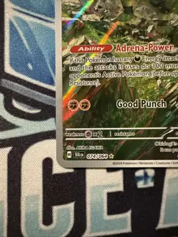 Okidogi 074/064 Pokemon Shrouded Fable Illustration Rare NM Foil - Image 5