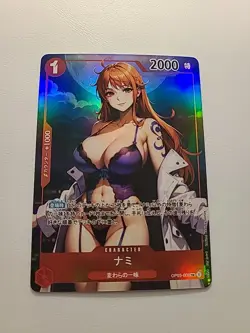 Nami Pirate One Piece Swimsuit Sexy ACG Goddess Story Waifu Card Girl Holo Anime - Image 1