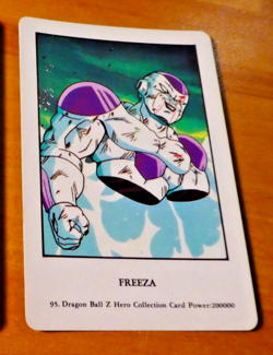 DRAGON BALL Z DBZ HERO COLLECTION PART 1 CARD REG CARTE 95 MADE IN JAPAN NM - Image 1