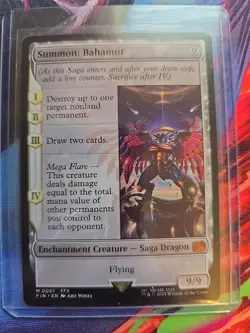 Magic The Gathering/FF Summon: Bahamut Mythic Rare Regular NM - Image 1