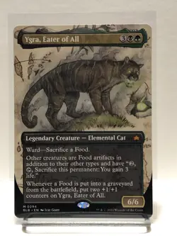 Ygra, Eater of All (Non-foil) [Borderless] Bloomburrow 0294 Mythic MTG - Image 1