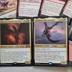 Whole COMMANDER Magic Deck - Heaven to Earth Games = Mythic Jund DRAGON's DRAKES - Image 1