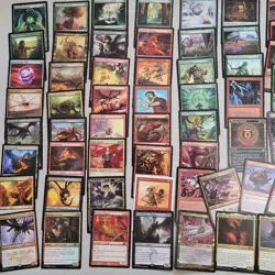 Whole COMMANDER Magic Deck - Heaven to Earth Games = Mythic Jund DRAGON's DRAKES - Image 3