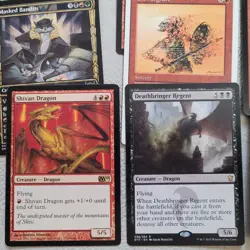 Whole COMMANDER Magic Deck - Heaven to Earth Games = Mythic Jund DRAGON's DRAKES - Image 5