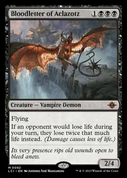[1x] Bloodletter of Aclazotz Near Mint, English The Lost Caverns of Ixalan MTG M - Image 1
