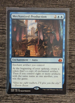 MTG: Mechanized Production (Aether Revolt)(MYTHIC) - Image 1