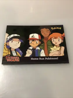 2001 Topps Pokemon Johto League Champions Silver Foil Screen SNAP04 Home Run - Image 2
