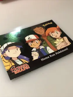 2001 Topps Pokemon Johto League Champions Silver Foil Screen SNAP04 Home Run - Image 3