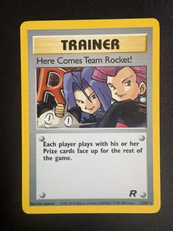 Pokemon Rocket Holo Lot -Here Comes Team Rocket, Sneak Attack, Rainbow Energy NM - Image 3
