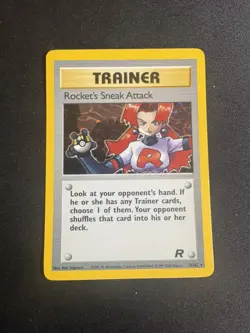 Pokemon Rocket Holo Lot -Here Comes Team Rocket, Sneak Attack, Rainbow Energy NM - Image 5