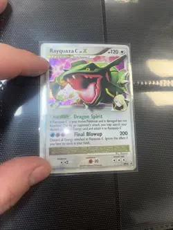 Pokemon TCG Rayquaza C LV.X Black Star Promotional Holo - Image 1