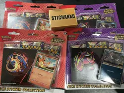 Pokemon Ascended Heroes Tech Sticker Collection Lot Of 4 - Brand New - In Hand - Image 1