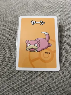 Old Maid Japanese Pokemon Center Red Back 2019 Promo Playing Card - Slowpoke - Image 1
