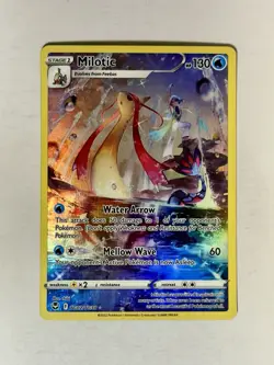 Milotic Ultra Rare Full Art TG02/TG30 Silver Tempest Trainer Gallery Pokemon TCG - Image 1
