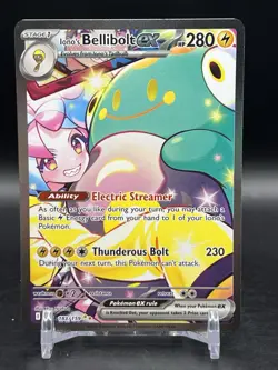 Ionos Bellibolt Ex 183 SIR Journey Together Pokemon Special Illustration Rare NM - Image 1