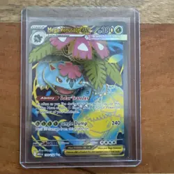 Pokemon TCG Mega Venusaur ex - Ultra Rare ME01: Mega Evolution 155/132 NM - Image 1