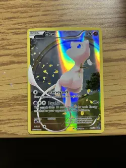Mew XY110 X&Y Black Star Promo Full Art Holo Pokemon Card LP - Image 2