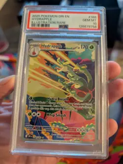 Pokemon Hydrapple Illustration Rare Holo 188/182 Sv10: Destined Rivals PSA 10 - Image 1