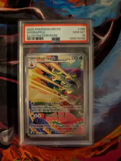 Pokemon Hydrapple Illustration Rare Holo 188/182 Sv10: Destined Rivals PSA 10 - Image 2